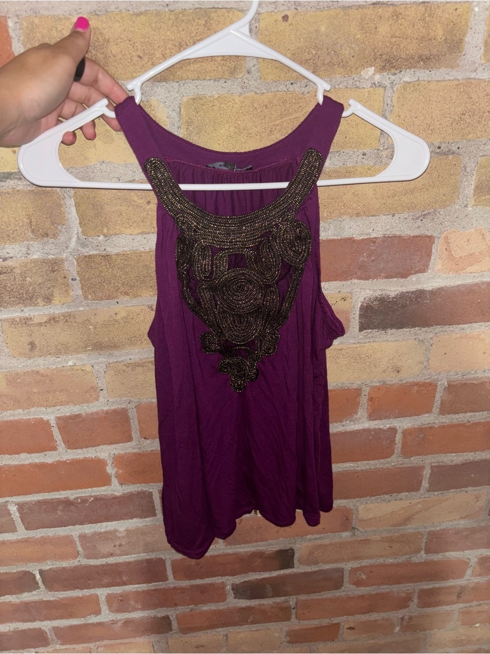 RareVintage Y2K Express Purple Tank